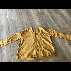 Oak+Fort v-neck blouse